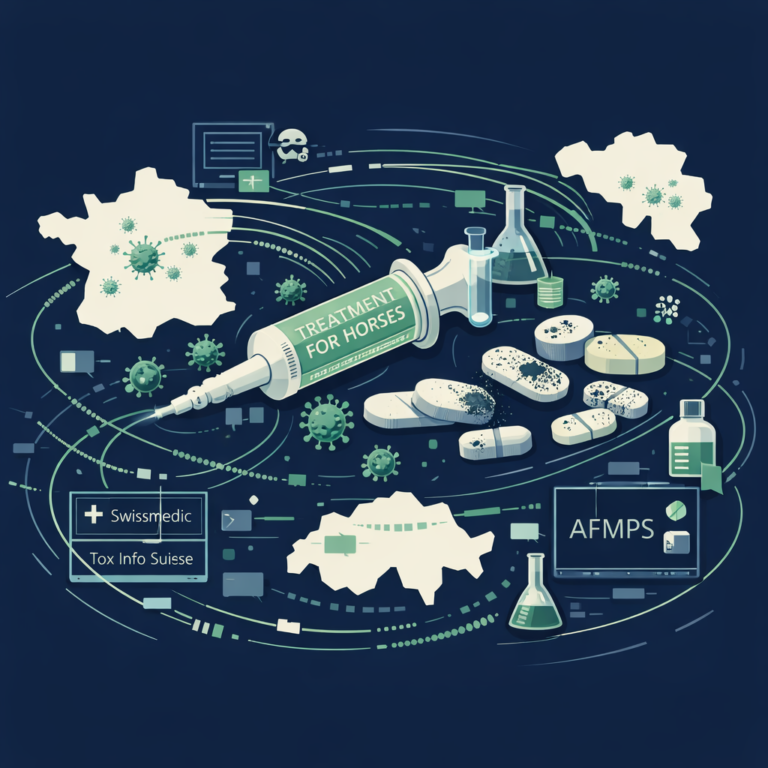 Remède de cheval, danger humain : Le détournement de l&rsquo;ivermectine en Suisse et en Belgique