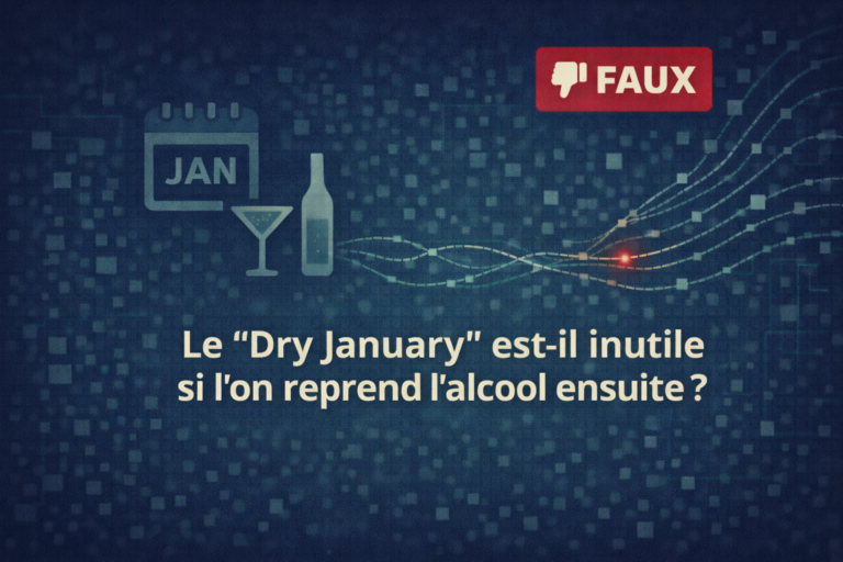 Le « Dry January » est-il inutile si l&rsquo;on reprend un verre le 1er février ?