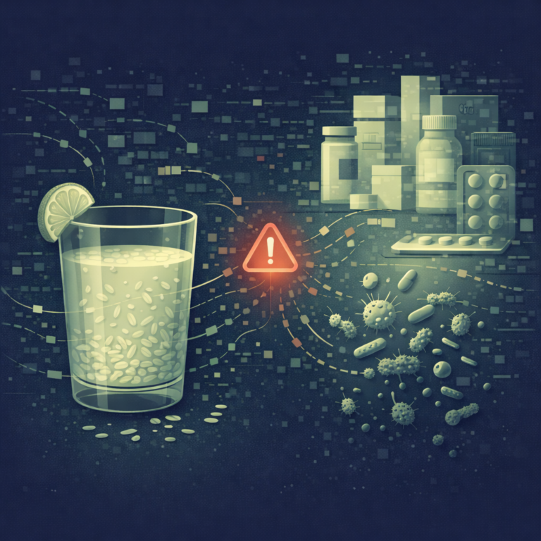 Rice-Zempic : Pourquoi l&rsquo;eau de riz n&rsquo;est pas un médicament (et risque de vous envoyer aux urgences)