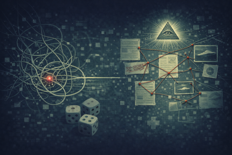Le Paradoxe du Chaos : Pourquoi le complot est plus rassurant que le hasard