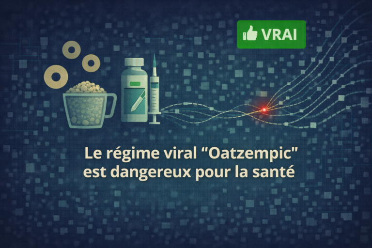 Le régime viral « Oatzempic » est dangereux pour la santé