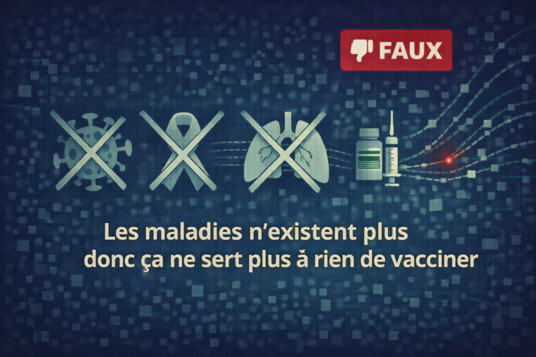 L&rsquo;erreur mortelle : croire que les maladies n&rsquo;existent plus sans vaccins
