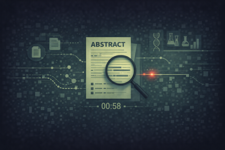 Comment décoder n&rsquo;importe quel abstract en moins de 60 secondes